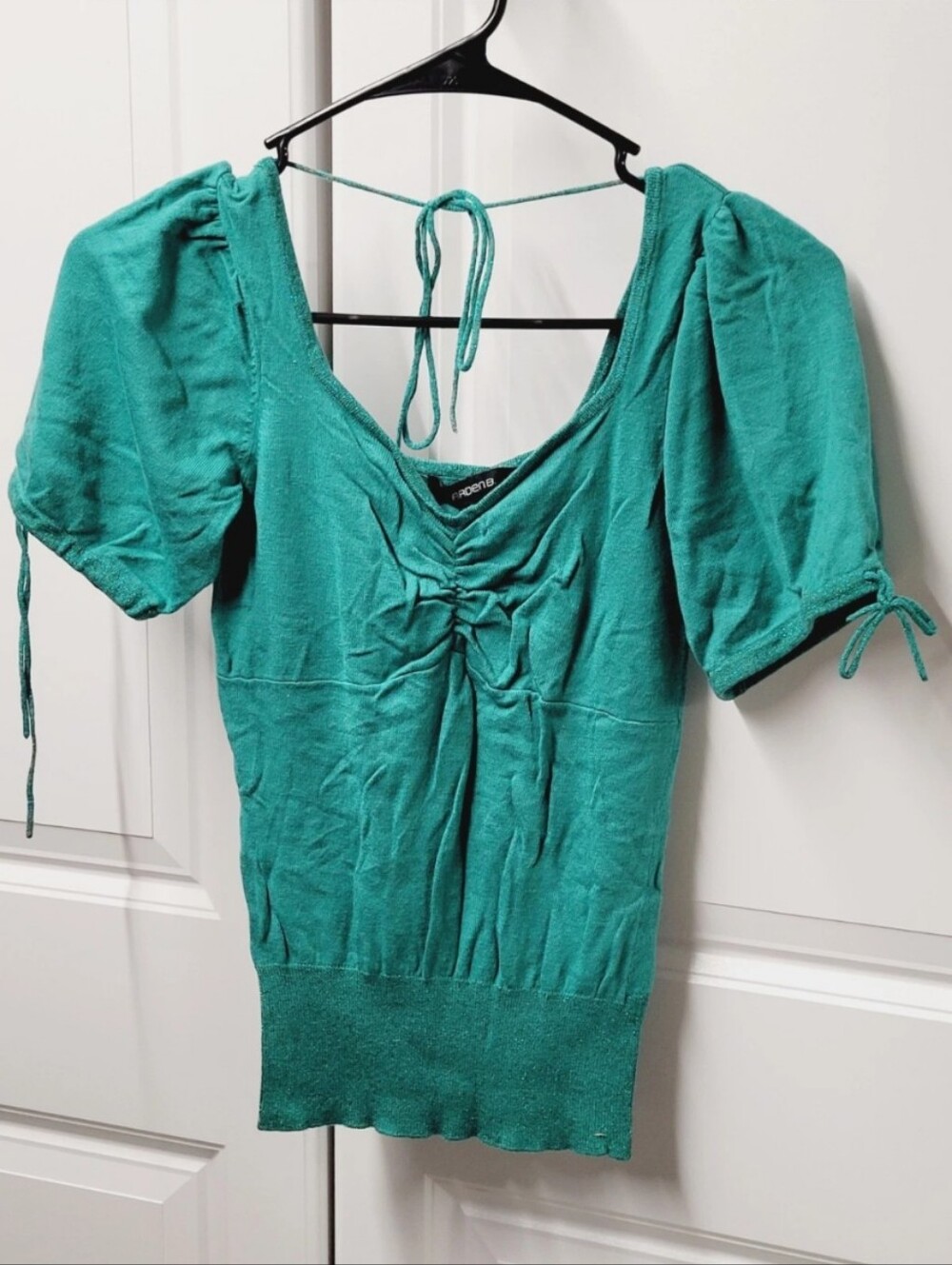Arden B. Blouse Women's Size: Small CUTEST Tie